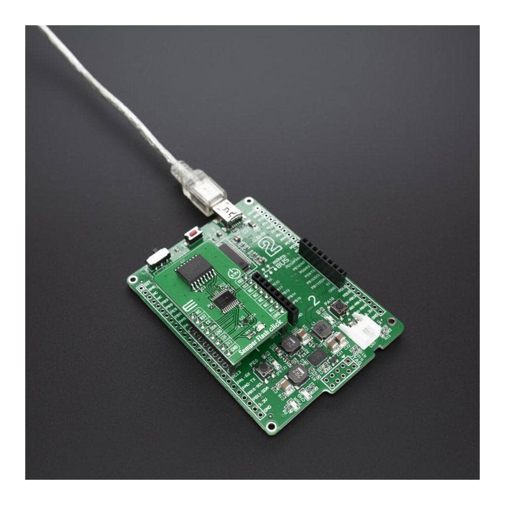 Mikroelektronika d.o.o. MIKROE-3823 Semper Flash Click Board - The Debug Store UK