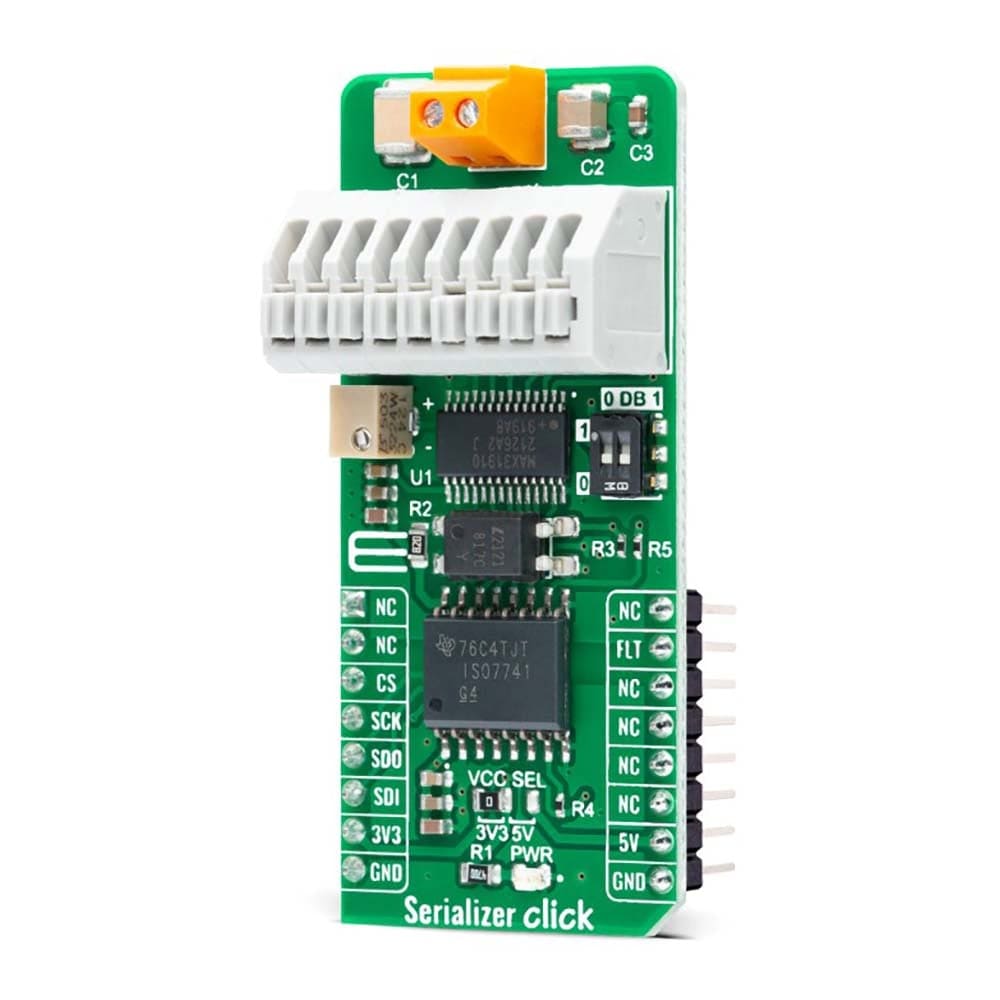 Mikroelektronika d.o.o. MIKROE-4925 Serializer Click Board - The Debug Store UK