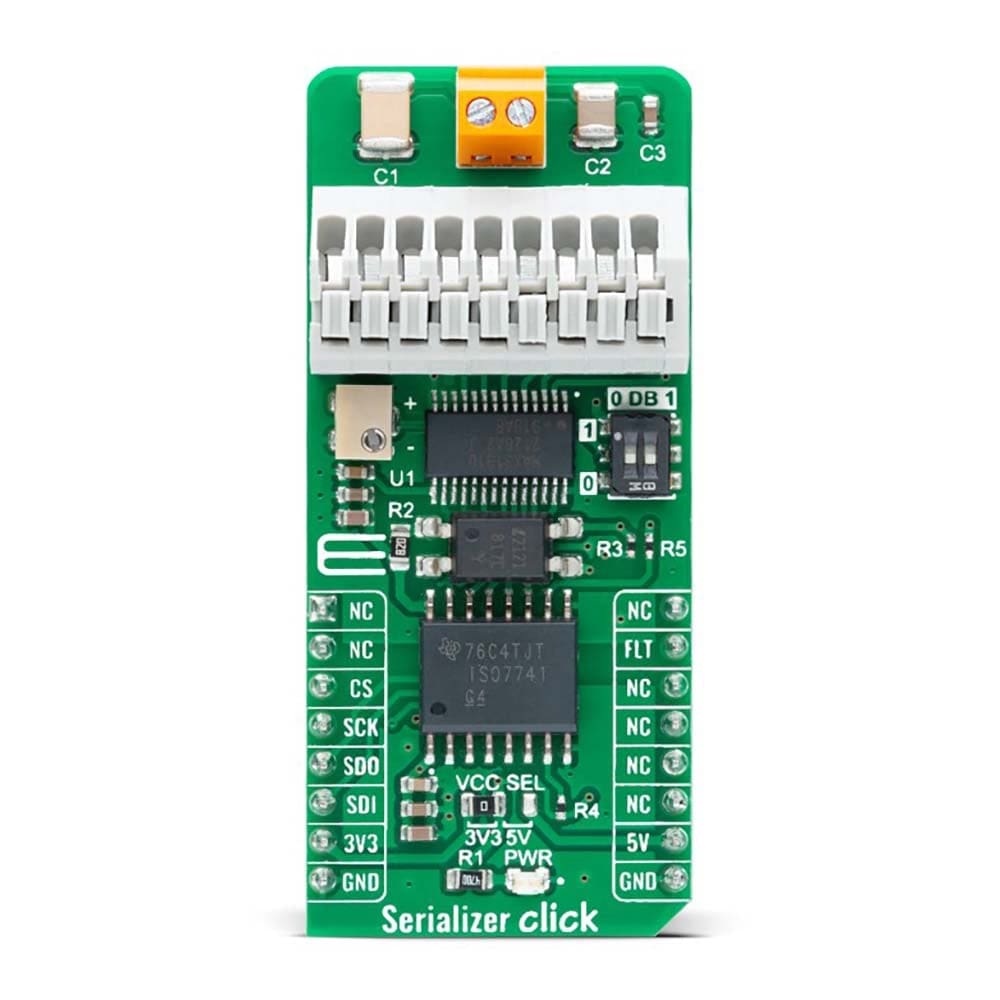 Mikroelektronika d.o.o. MIKROE-4925 Serializer Click Board - The Debug Store UK