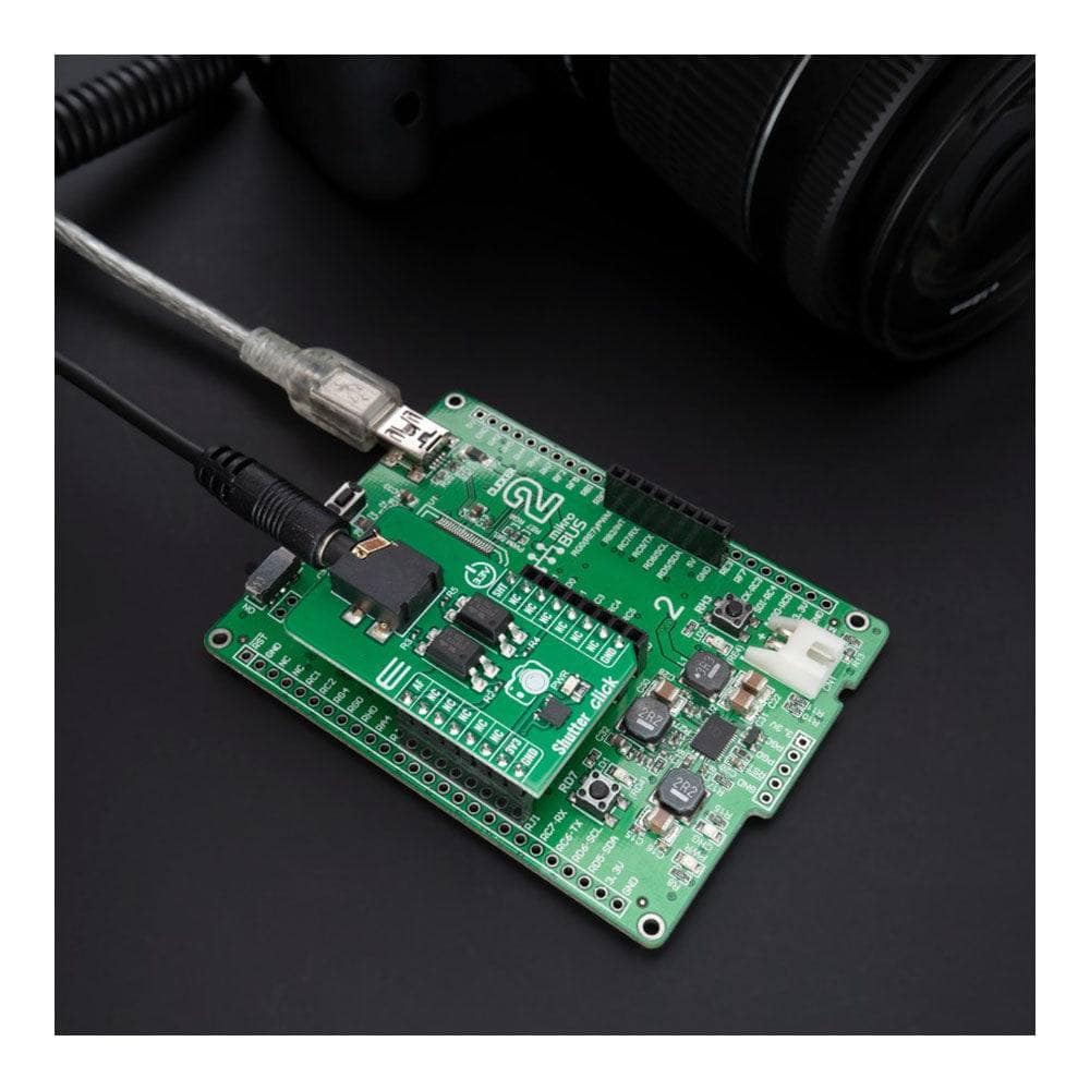 Mikroelektronika d.o.o. MIKROE-5493 Shutter Click Board - The Debug Store UK