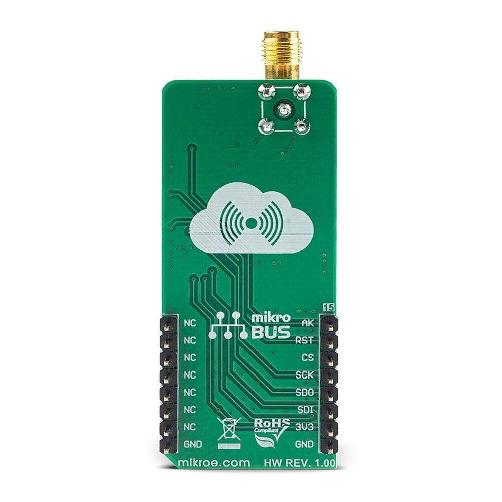 Mikroelektronika d.o.o. MIKROE-3163 SigFox 3 Click Board (Japan) - The Debug Store UK