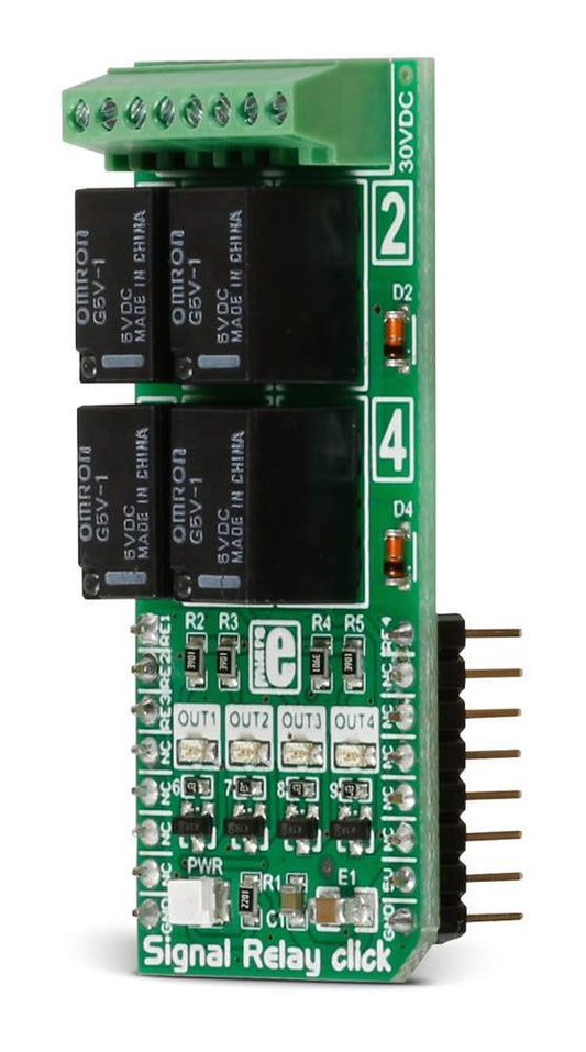 Mikroelektronika d.o.o. MIKROE-2154 Signal Relay Click Board - The Debug Store UK