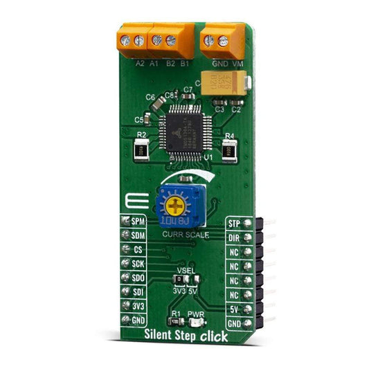 Mikroelektronika d.o.o. MIKROE-3714 Silent Step Click Board - The Debug Store UK