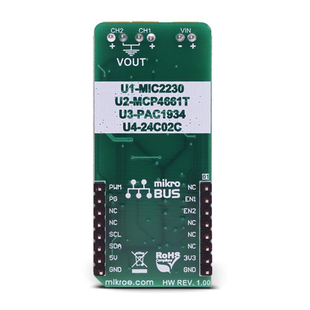 Mikroelektronika d.o.o. MIKROE-3113 Smart Buck Click Board - The Debug Store UK