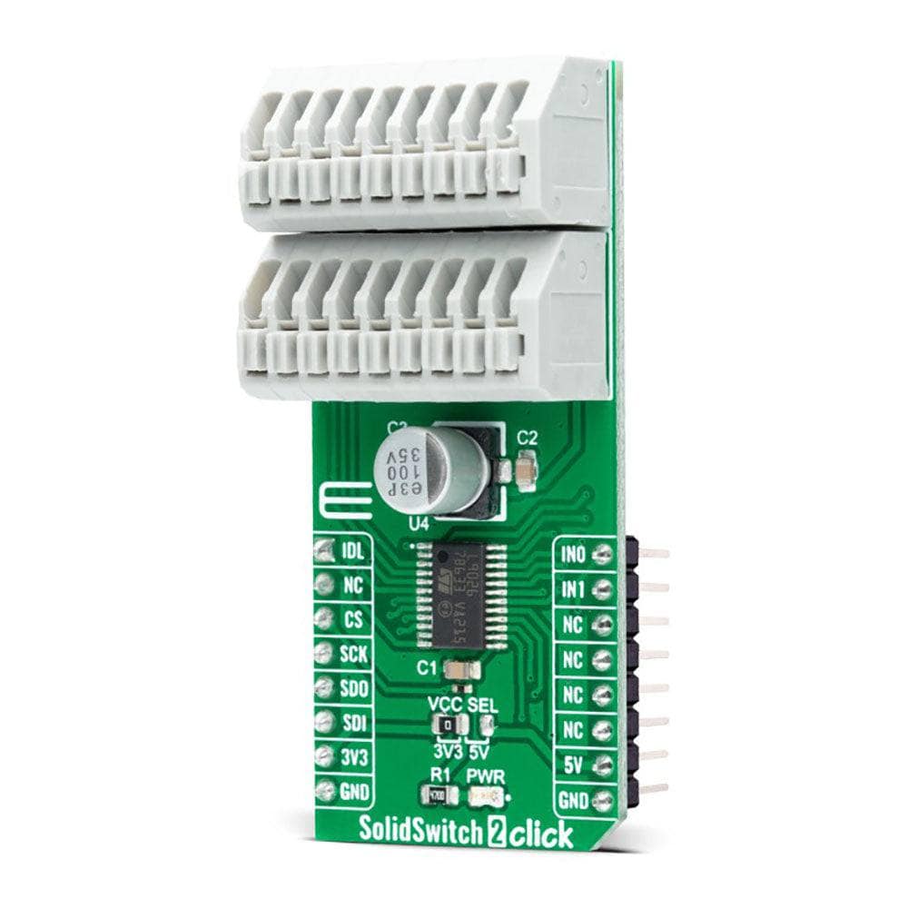 Mikroelektronika d.o.o. MIKROE-5313 SolidSwitch 2 Click Board - The Debug Store UK