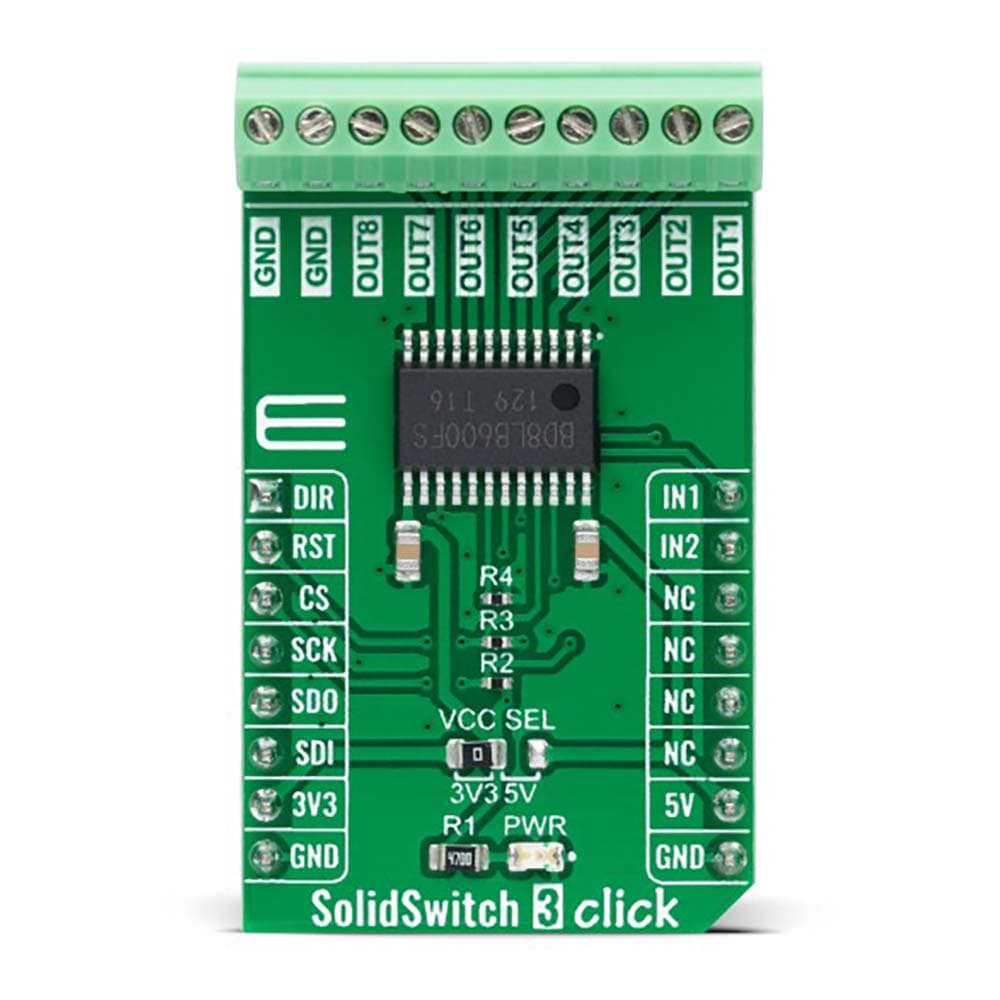 Mikroelektronika d.o.o. MIKROE-5079 SolidSwitch 3 Click Board - The Debug Store UK