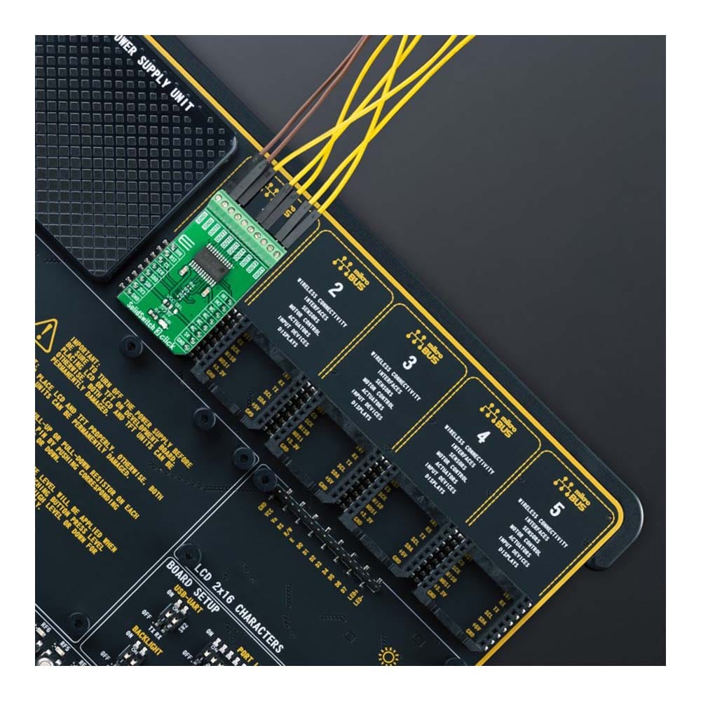 Mikroelektronika d.o.o. MIKROE-5079 SolidSwitch 3 Click Board - The Debug Store UK