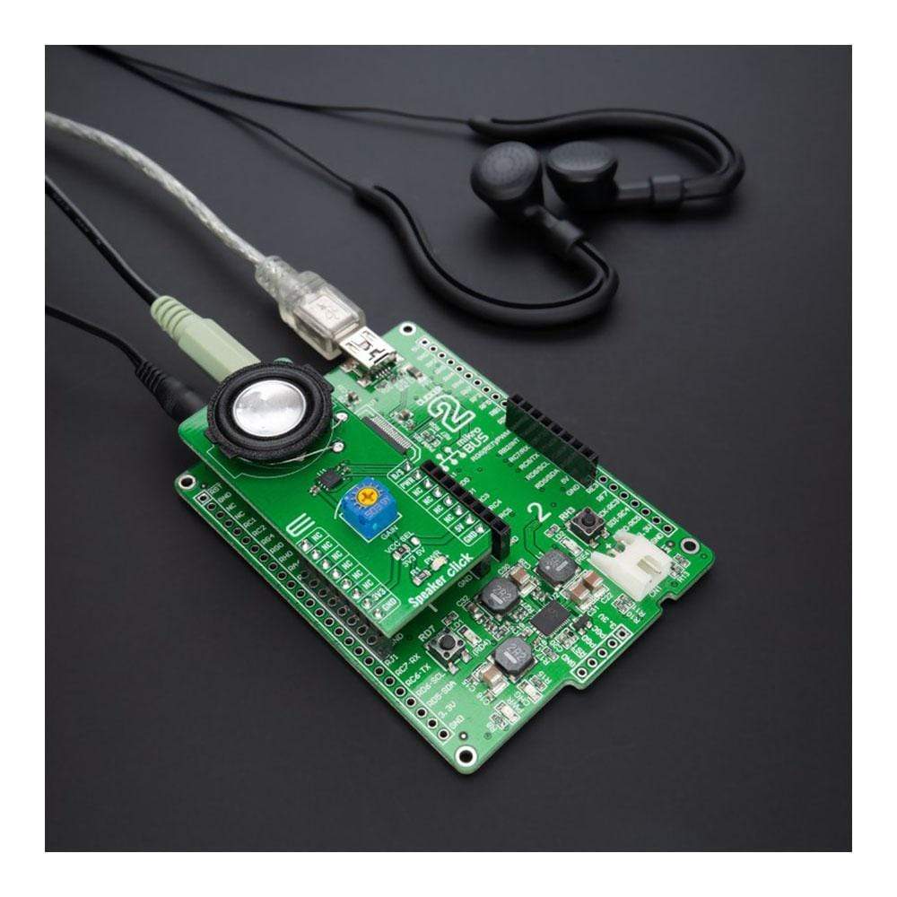 Mikroelektronika d.o.o. MIKROE-4662 Speaker Click Board - The Debug Store UK