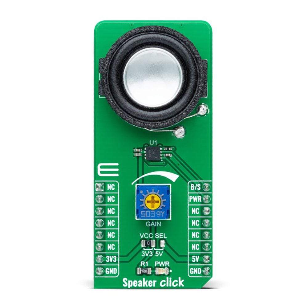 Mikroelektronika d.o.o. MIKROE-4662 Speaker Click Board - The Debug Store UK