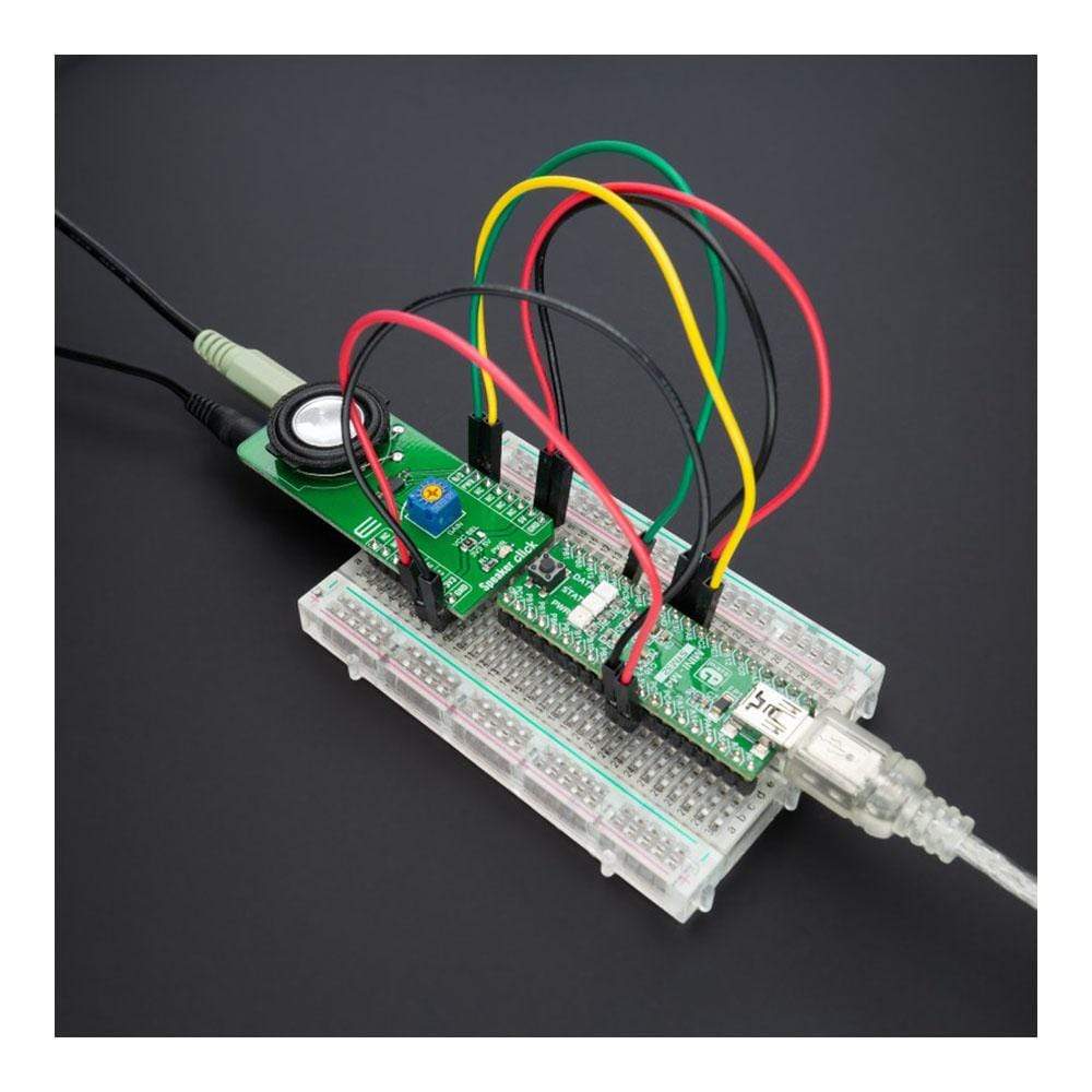 Mikroelektronika d.o.o. MIKROE-4662 Speaker Click Board - The Debug Store UK