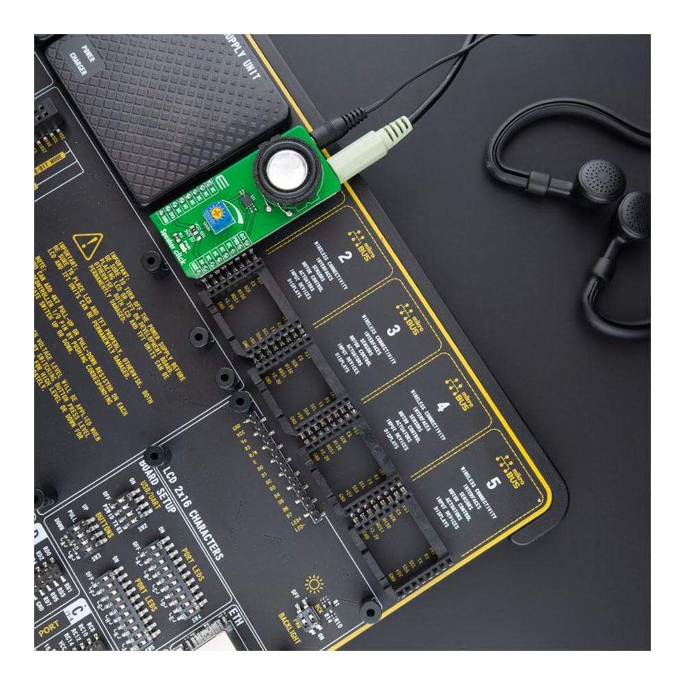 Mikroelektronika d.o.o. MIKROE-4662 Speaker Click Board - The Debug Store UK