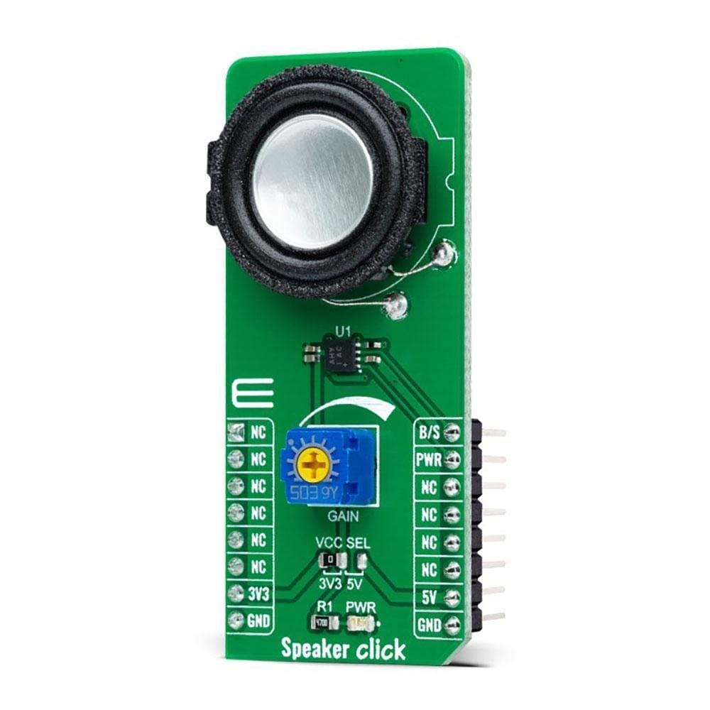 Mikroelektronika d.o.o. MIKROE-4662 Speaker Click Board - The Debug Store UK