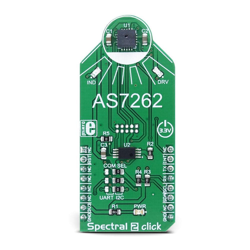 Mikroelektronika d.o.o. MIKROE-2973 Spectral 2 Click Board - The Debug Store UK