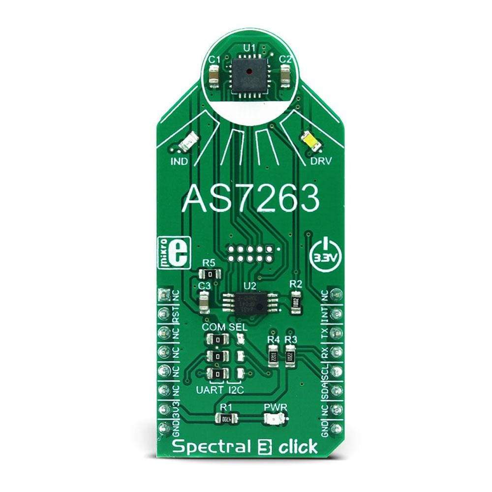 Mikroelektronika d.o.o. MIKROE-2961 Spectral 3 Click Board - The Debug Store UK