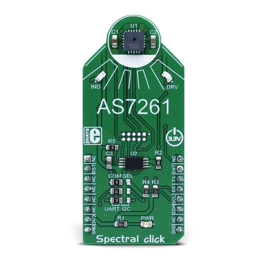 Mikroelektronika d.o.o. MIKROE-2972 Spectral Click Board - The Debug Store UK