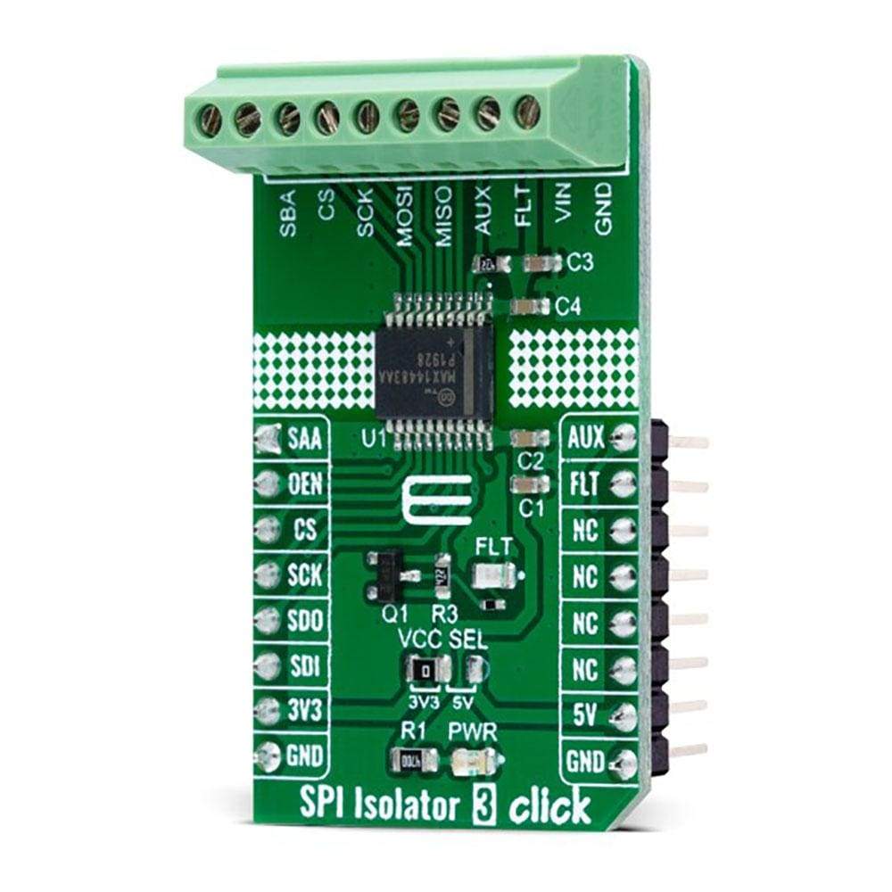 Mikroelektronika d.o.o. MIKROE-4651 SPI Isolator 3 Click Board - The Debug Store UK