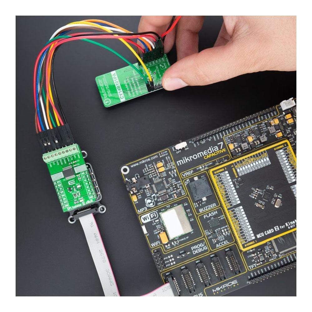 Mikroelektronika d.o.o. MIKROE-4651 SPI Isolator 3 Click Board - The Debug Store UK
