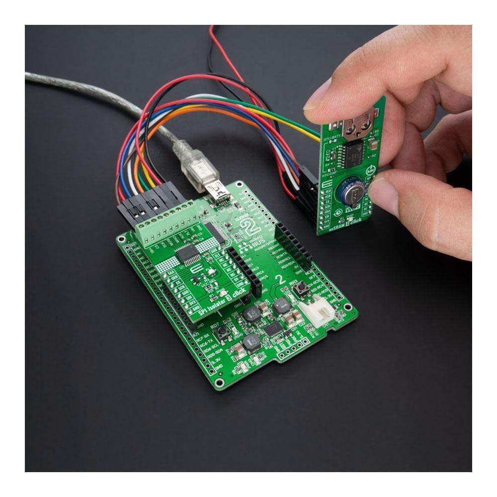 Mikroelektronika d.o.o. MIKROE-4651 SPI Isolator 3 Click Board - The Debug Store UK