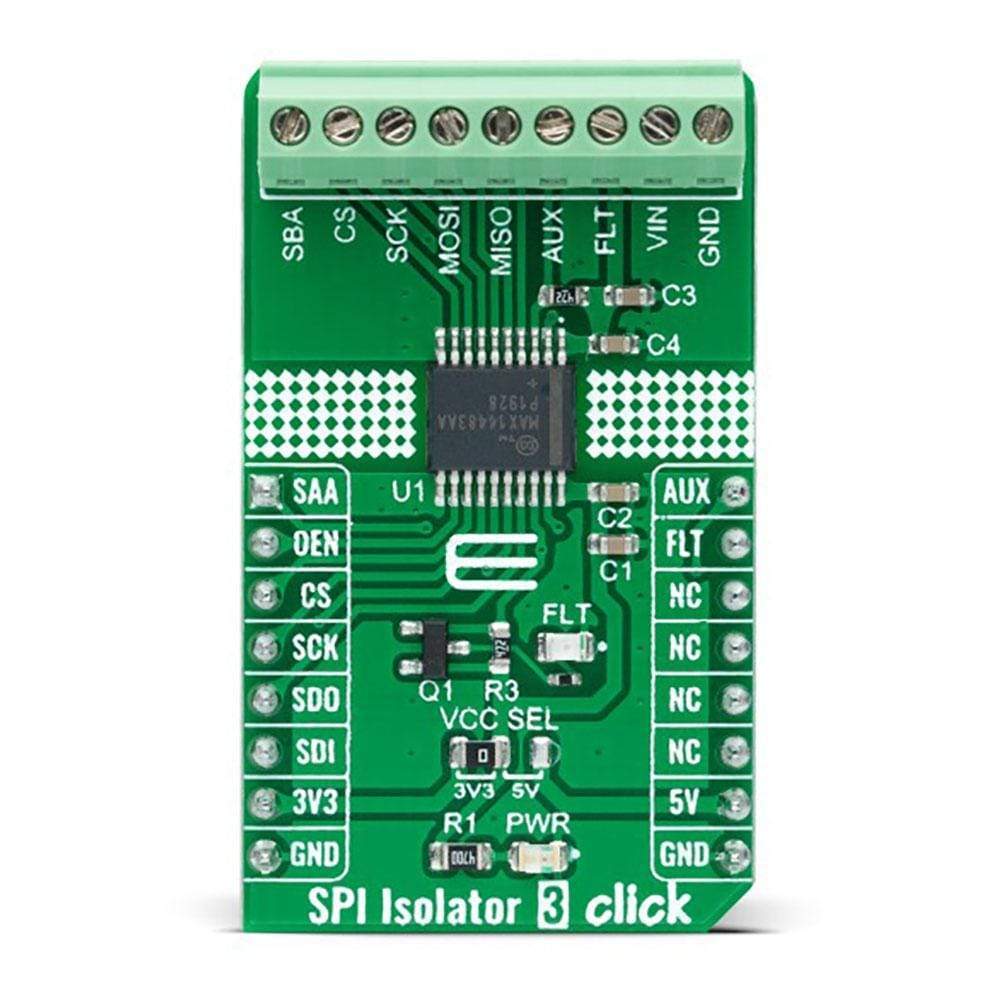 Mikroelektronika d.o.o. MIKROE-4651 SPI Isolator 3 Click Board - The Debug Store UK
