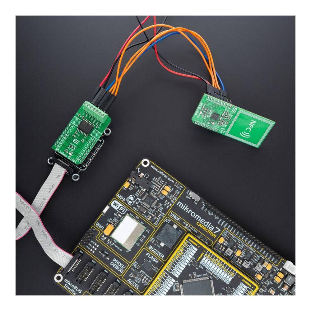 Mikroelektronika d.o.o. MIKROE-4869 SPI Isolator 4 Click Board - The Debug Store UK