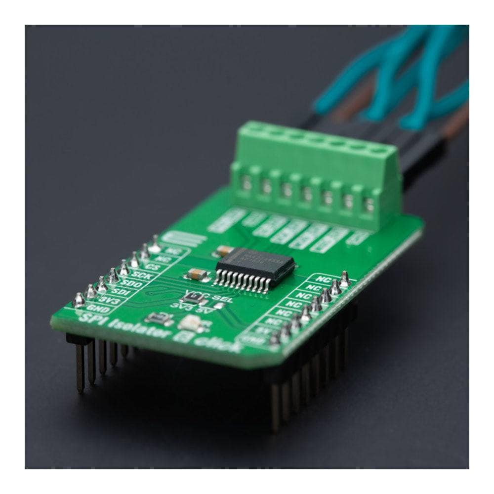Mikroelektronika d.o.o. MIKROE-5265 SPI Isolator 6 Click Board - The Debug Store UK