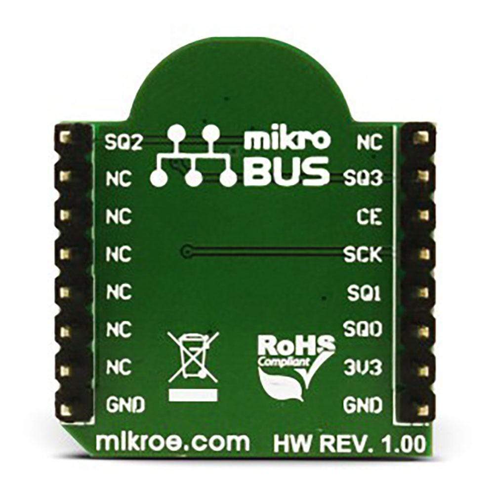 Mikroelektronika d.o.o. MIKROE-2828 SQI FLASH Click Board - The Debug Store UK