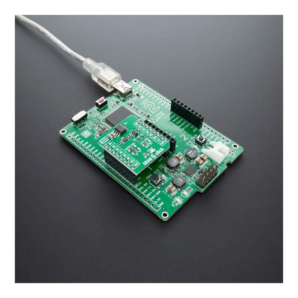 Mikroelektronika d.o.o. MIKROE-4178 SRAM 2 Click Board - The Debug Store UK