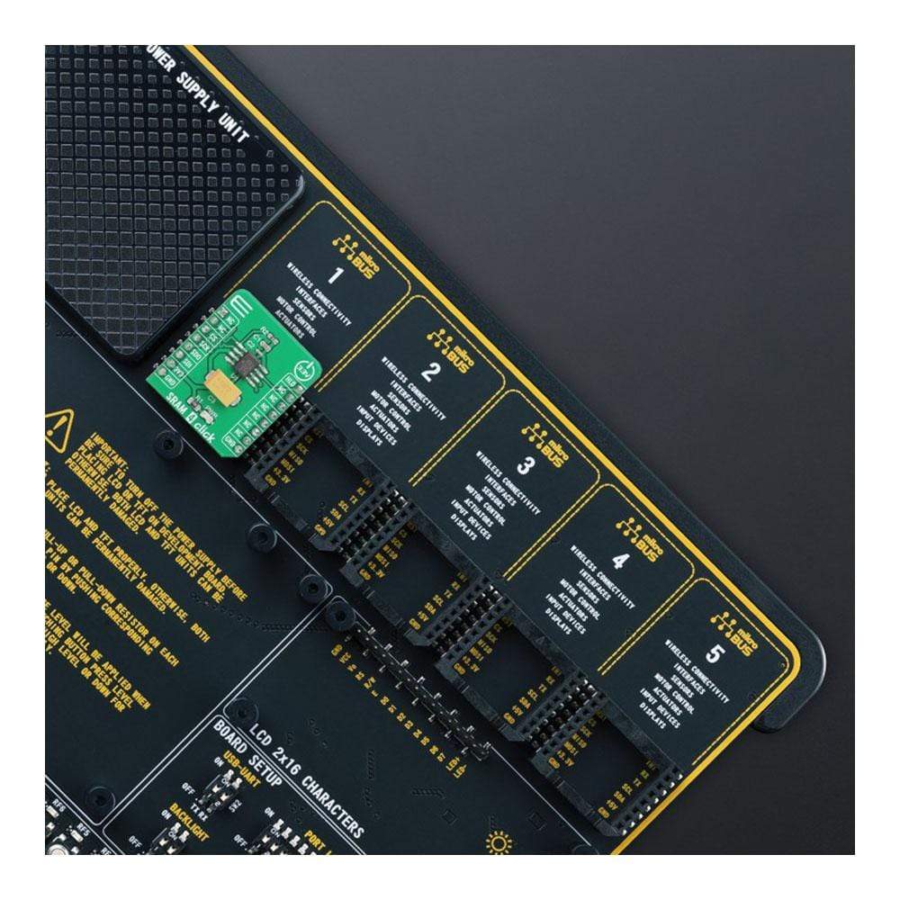 Mikroelektronika d.o.o. MIKROE-4835 SRAM 4 Click Board - The Debug Store UK