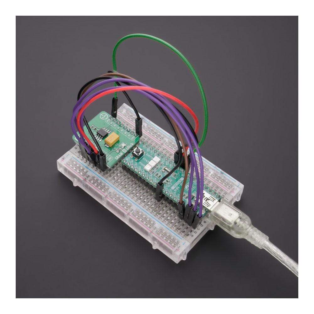Mikroelektronika d.o.o. MIKROE-4835 SRAM 4 Click Board - The Debug Store UK
