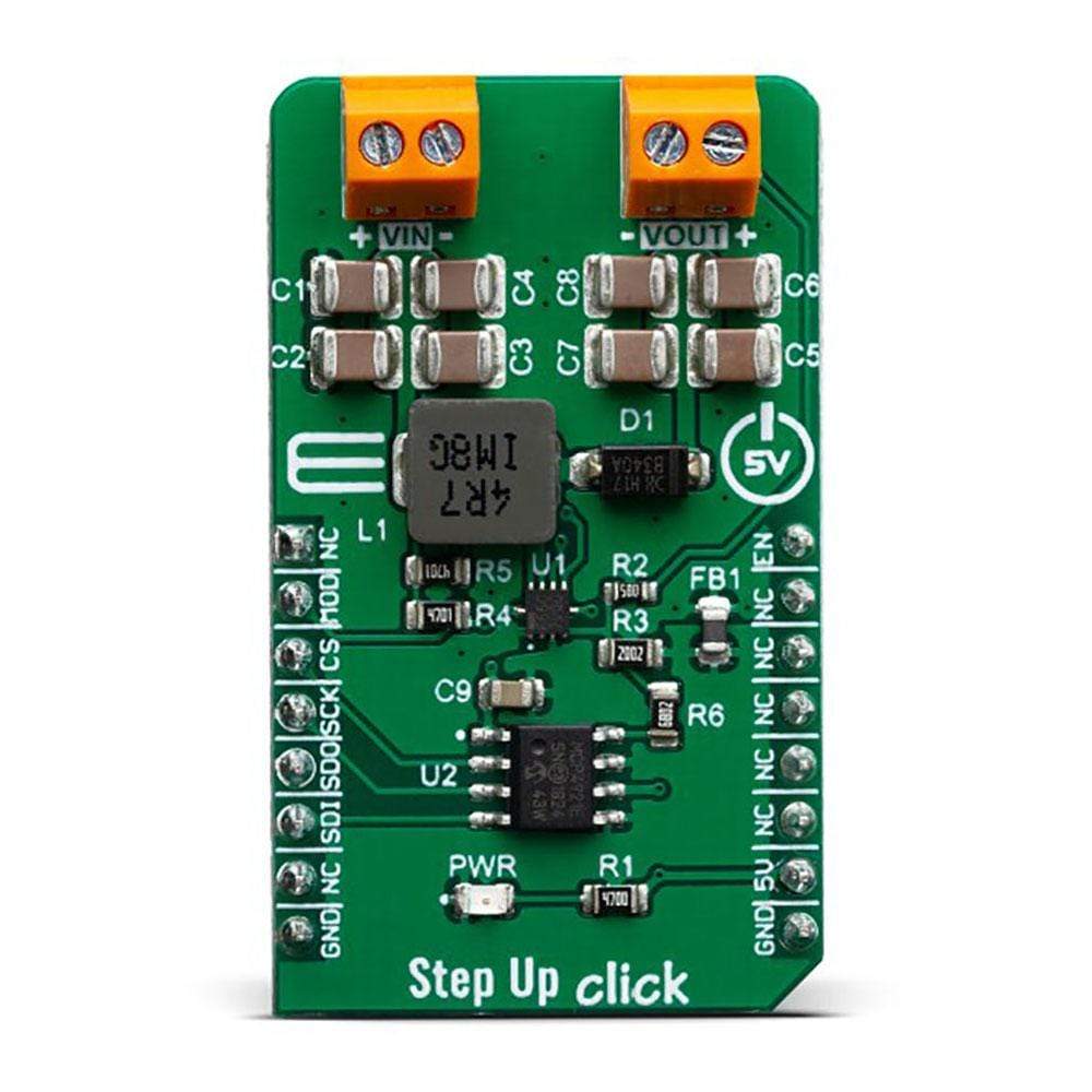 Mikroelektronika d.o.o. MIKROE-3709 Step Up Click Board - The Debug Store UK