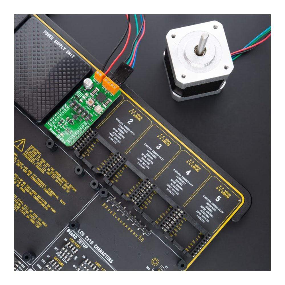 Mikroelektronika d.o.o. MIKROE-4578 Stepper 11 Click Board - The Debug Store UK