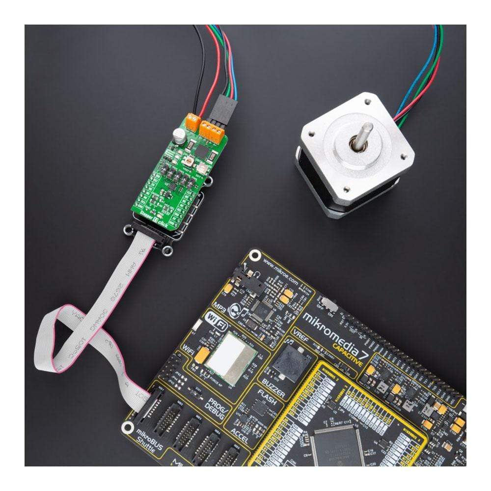 Mikroelektronika d.o.o. MIKROE-4578 Stepper 11 Click Board - The Debug Store UK