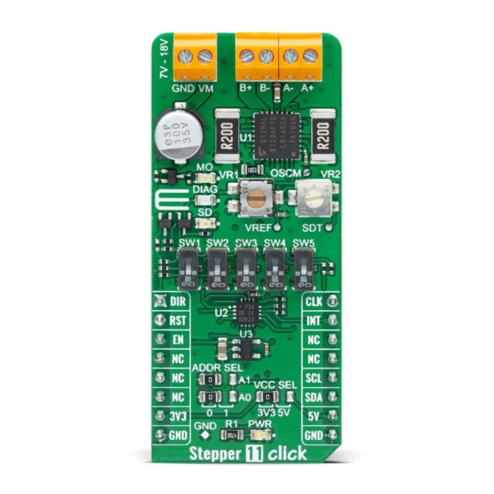 Mikroelektronika d.o.o. MIKROE-4578 Stepper 11 Click Board - The Debug Store UK