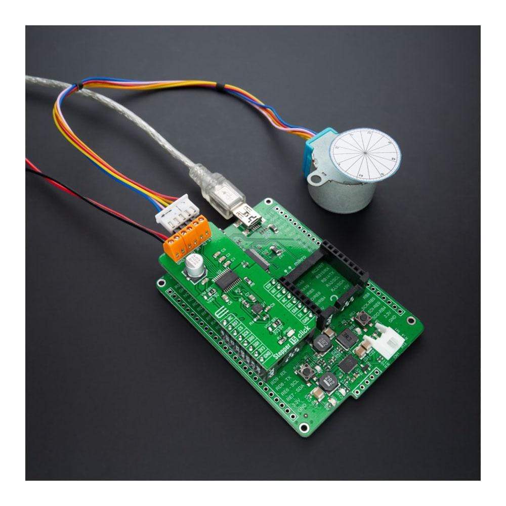 Mikroelektronika d.o.o. MIKROE-4639 Stepper 15 Click Board - The Debug Store UK