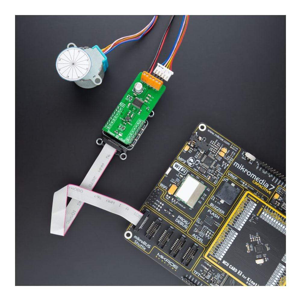Mikroelektronika d.o.o. MIKROE-4639 Stepper 15 Click Board - The Debug Store UK