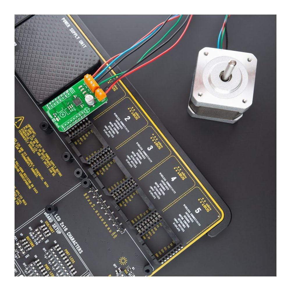 Mikroelektronika d.o.o. MIKROE-4751 Stepper 16 Click Board - The Debug Store UK