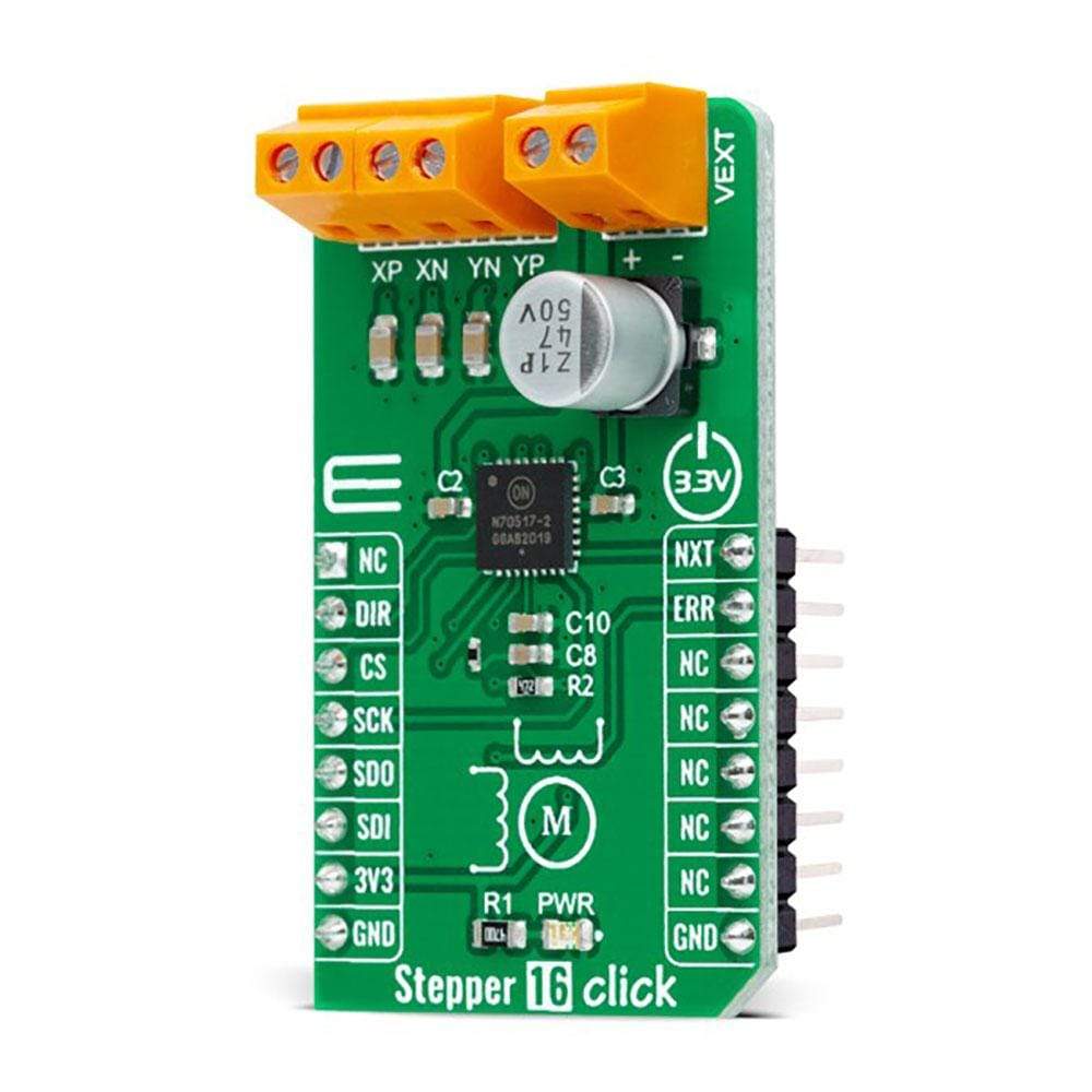 Mikroelektronika d.o.o. MIKROE-4751 Stepper 16 Click Board - The Debug Store UK