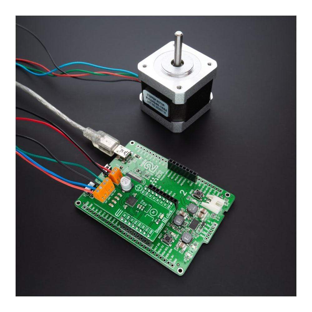 Mikroelektronika d.o.o. MIKROE-4751 Stepper 16 Click Board - The Debug Store UK