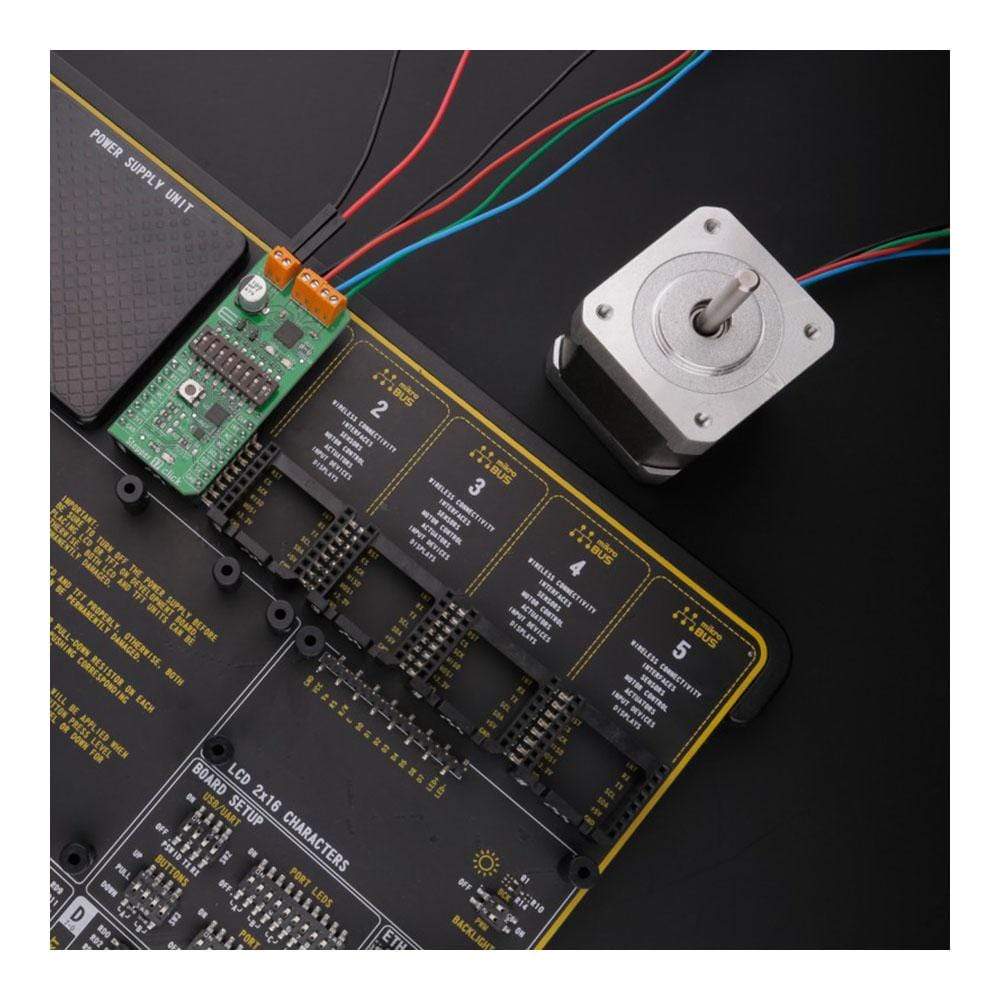 Mikroelektronika d.o.o. MIKROE-4547 Stepper 17 Click Board - The Debug Store UK