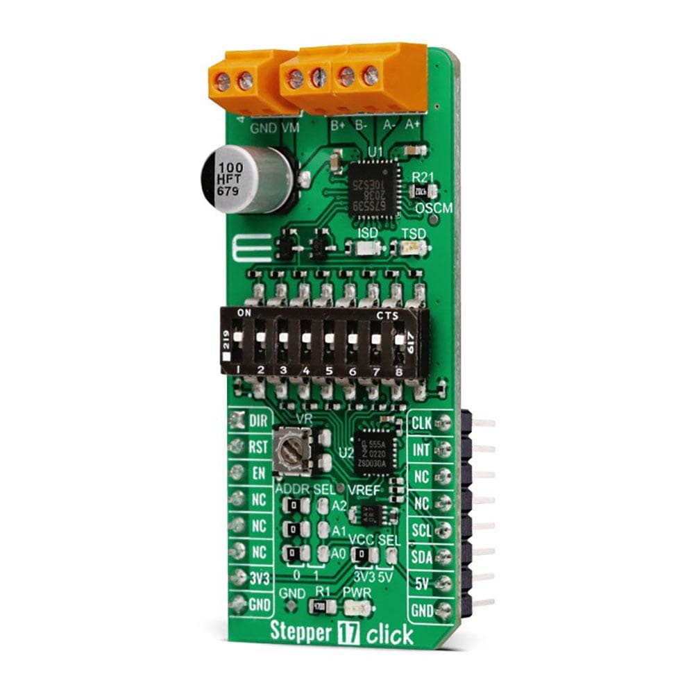 Mikroelektronika d.o.o. MIKROE-4547 Stepper 17 Click Board - The Debug Store UK