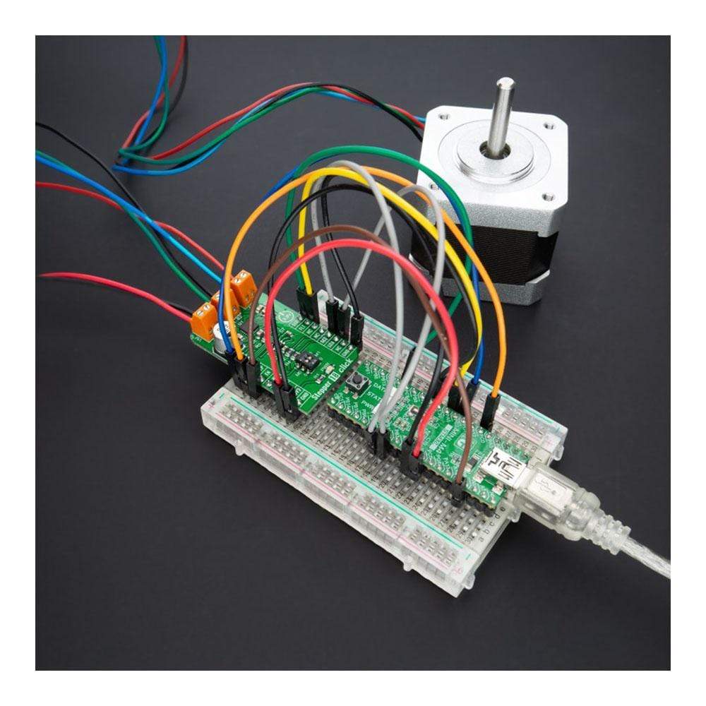 Mikroelektronika d.o.o. MIKROE-4689 Stepper 18 Click Board - The Debug Store UK