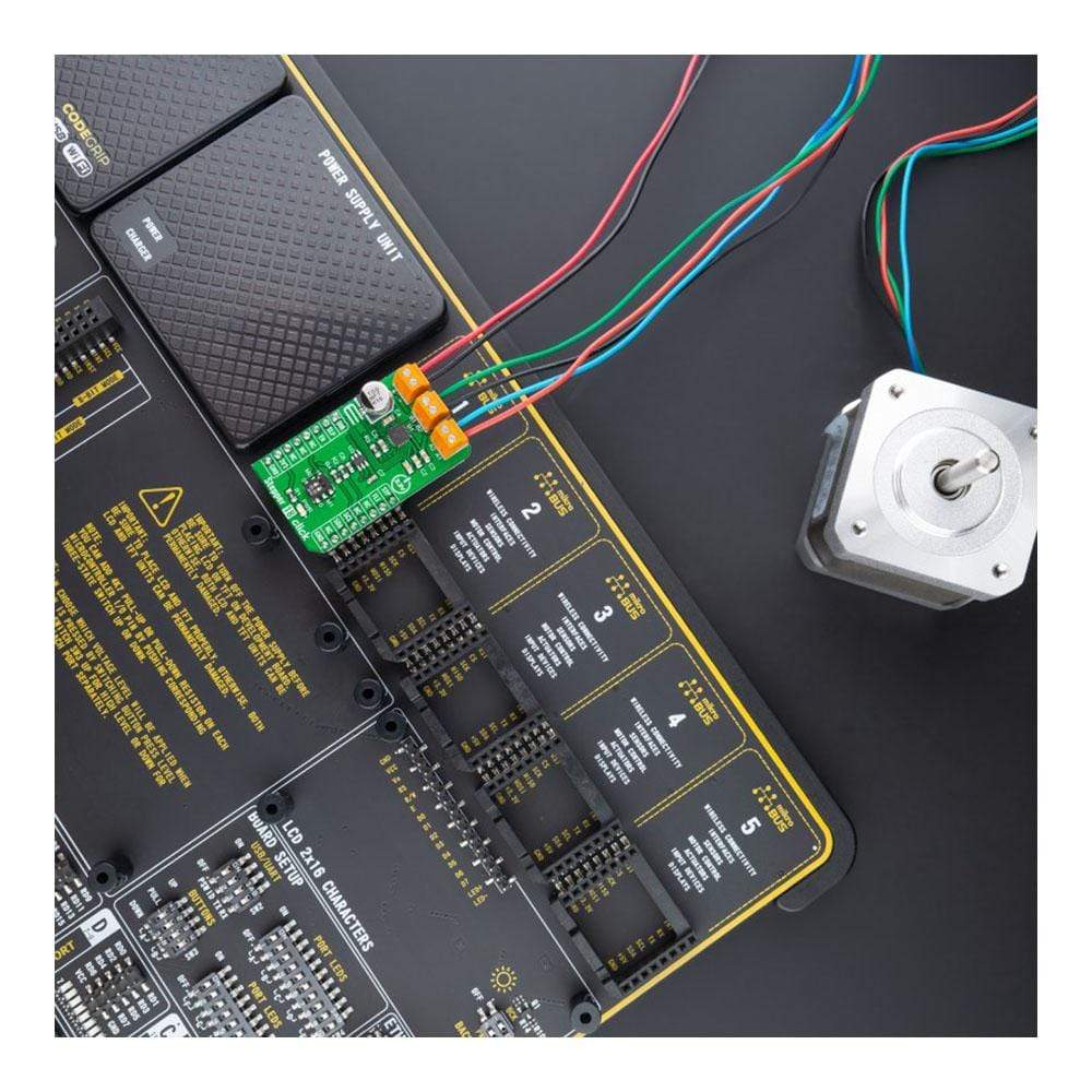 Mikroelektronika d.o.o. MIKROE-4689 Stepper 18 Click Board - The Debug Store UK