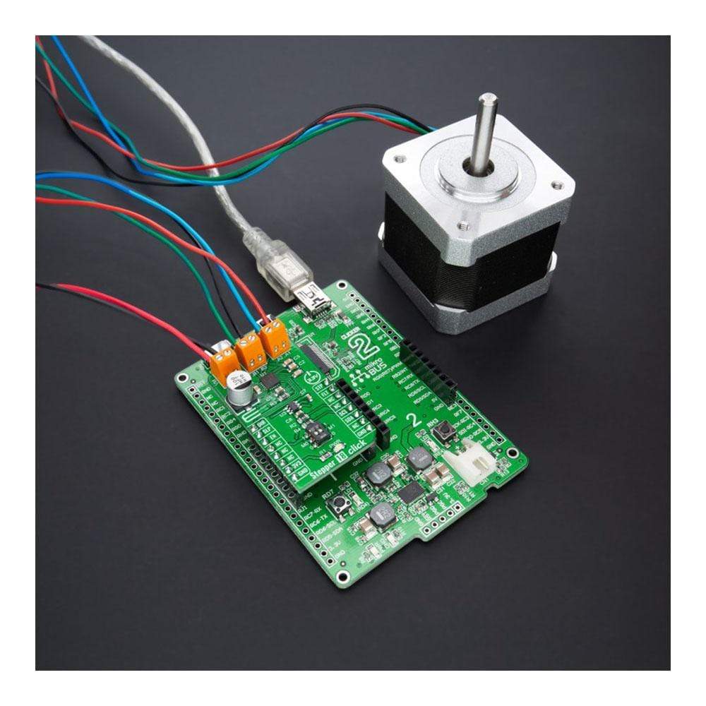 Mikroelektronika d.o.o. MIKROE-4689 Stepper 18 Click Board - The Debug Store UK