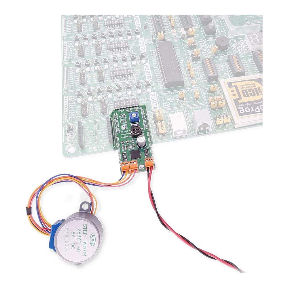 Mikroelektronika d.o.o. MIKROE-2748 Stepper 4 Click Board - The Debug Store UK