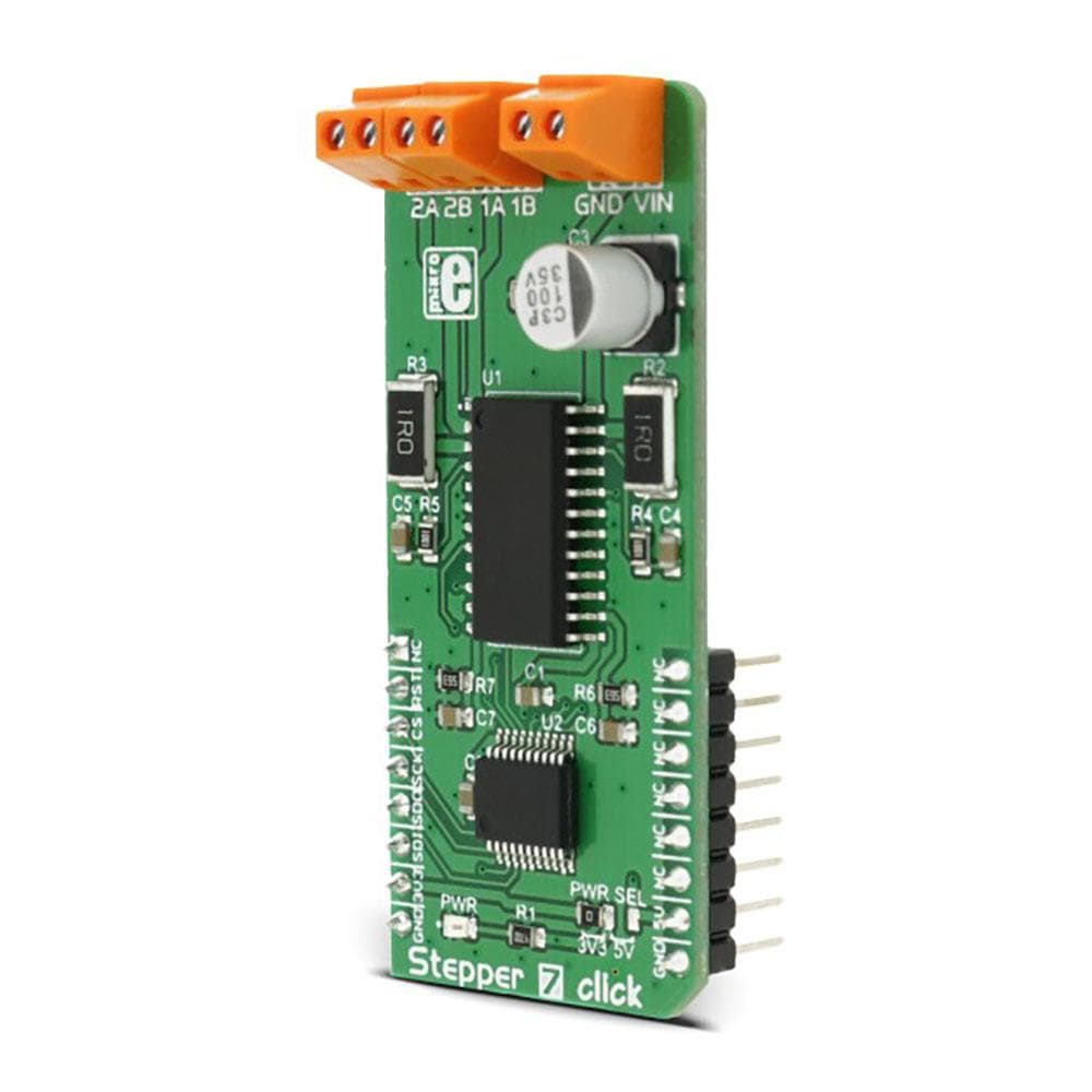 Mikroelektronika d.o.o. MIKROE-2912 Stepper 7 Click Board - The Debug Store UK