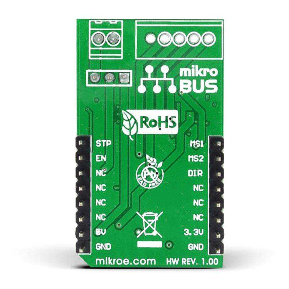 Mikroelektronika d.o.o. MIKROE-1528 Stepper Click Board - The Debug Store UK
