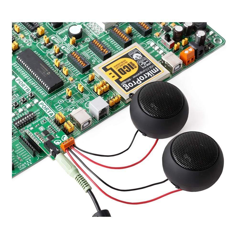 Mikroelektronika d.o.o. MIKROE-2454 StereoAmp Click Board - The Debug Store UK