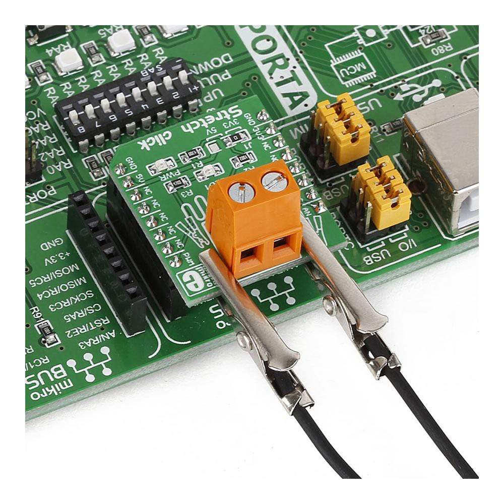 Mikroelektronika d.o.o. MIKROE-2064 Stretch Click Board - The Debug Store UK