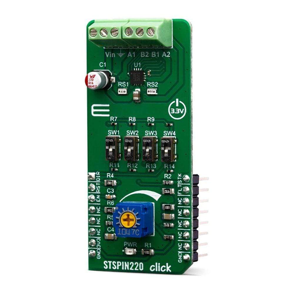 Mikroelektronika d.o.o. MIKROE-3545 STSPIN220 Click Board - The Debug Store UK