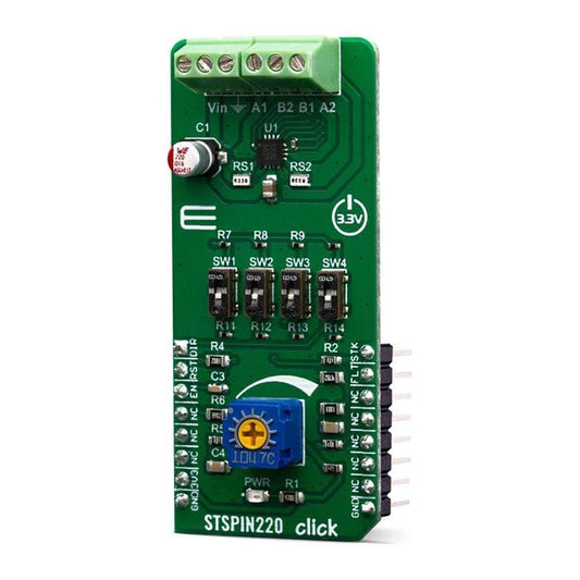 Mikroelektronika d.o.o. MIKROE-3545 STSPIN220 Click Board - The Debug Store UK